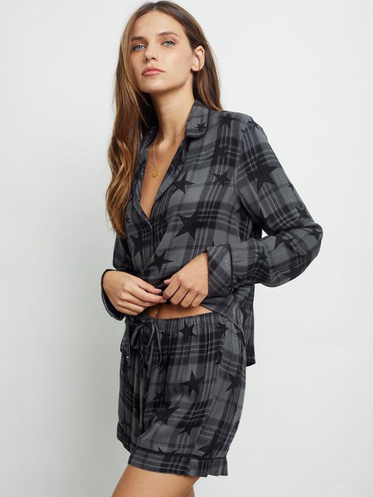 Womens Cozy Fleece Pajama Set - Image 2