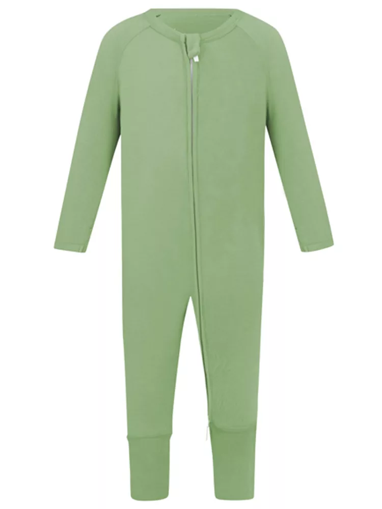 Custom made onesies bamboo long sleeve onesies - Image 3