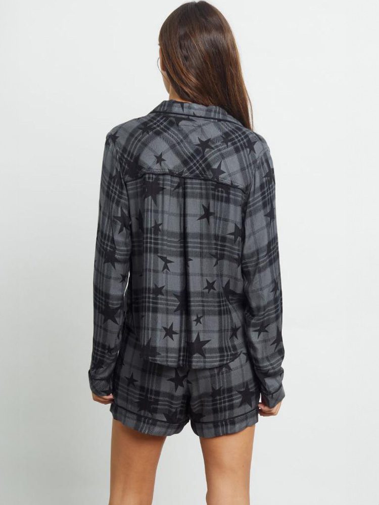 Womens Cozy Fleece Pajama Set - Image 3