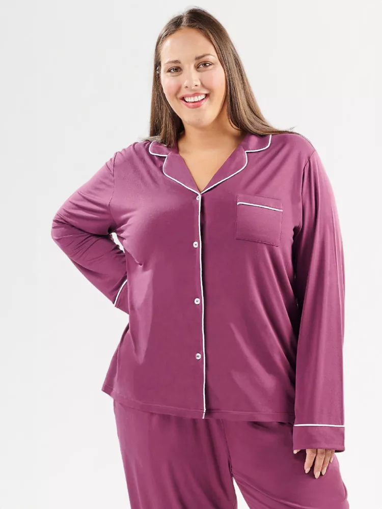 Personalised plus size pj set women’s plus size jammies - Image 4