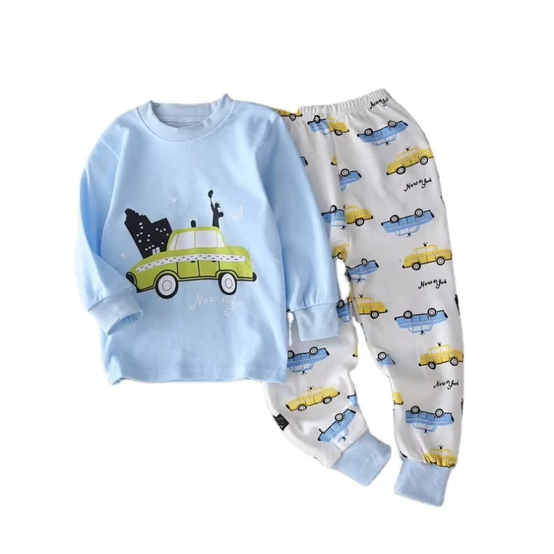 CHINEE 0 5Years Girls Cartoon Children Sets Kids High Quality Cotton Baby Pajamas Sleepwear for Boys