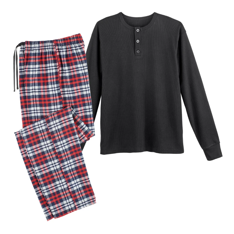 CHINEE 100% Cotton All Over Printed Men's 2 Piece Pajama Set Breathable Thermal Sleepwear From Bangladesh