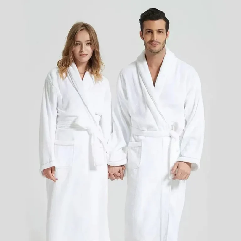 CHINEE-100-Cotton-Custom-Logo-Waffle-Bath-Robe-Breathable-Unisex-Terry-Sleepwear-for-Hotels-Womens-Version-Available
