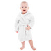 CHINEE 100% Organic Cotton Hooded Baby Robe Soft Terry Turkish Toddlers and Infants Cotton Bathrobe for Baby Boys and Girls
