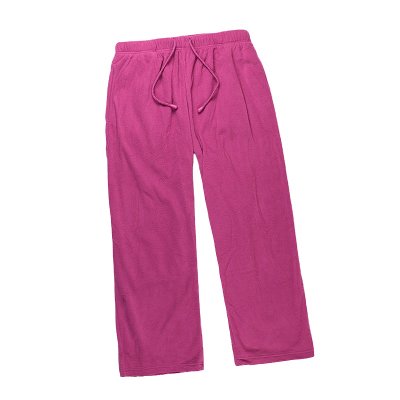 CHINEE 100% Polyester Women's Pajama Pants Girls Casual Comfy Loose Trousers Soft Touch Breathable Mid Waist