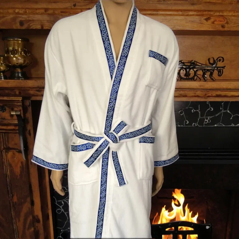 CHINEE-5-Star-Hotel-Luxury-100-Cotton-Bath-Robes-Custom-Embroidered-Logo-Cotton-Waffle-Bathrobe
