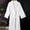 CHINEE 5 Star Hotel Turkish Cotton Shawl Collar Adults Waffle Bathrobe