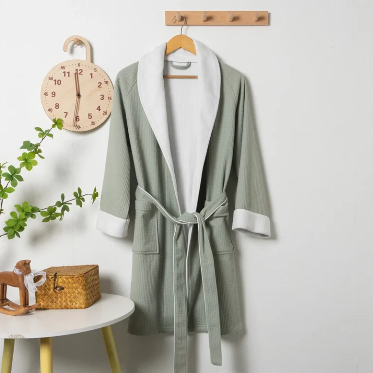 CHINEE-5-Star-Luxury-100-Cotton-Bathrobe-Super-Soft-Fluffy-Sleepwear-Custom-Logo-Elegant-White-Terry-Hotel-Robe-for-Summer