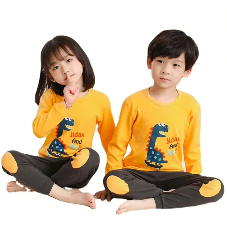 CHINEE-Autumn-Pajama-Sets-100-Cotton-Children-Sleepwear-Cartoon-Kids-Pyjamas-Winter-Baby-Pajamas-Set