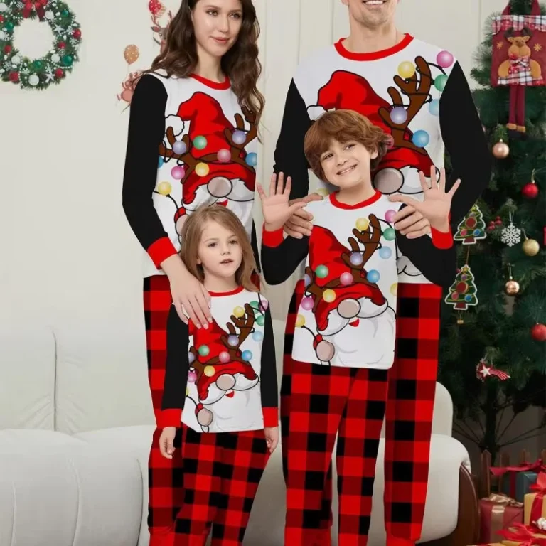 CHINEE-Autumn-and-Winter-Long-Sleeve-Xmas-Family-Crew-Neck-Family-Matching-Pajamas-Christmas-Parent-child-Wear