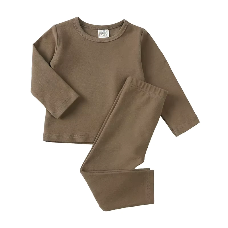 CHINEE Baby Boys Girls Pajama Set Kids Toddler Long Sleeve Sleepwear Bulk Kids Pajamas