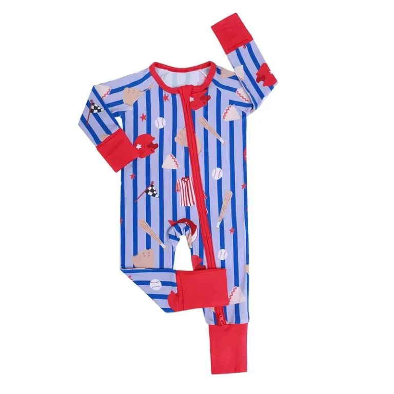 CHINEE-Baby-Clothes-Bamboo-Newborn-Baby-Romper-Jumpsuit-Toddler-Kid-Long-Sleeve-Two-Way-Zipper-Baby-Pajamas-Bamboo-Sleeper