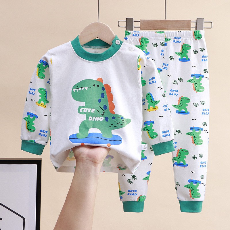 CHINEE Baby Clothes Cotton Toddler Boys Girls Sleepwear Pjs 2 Pcs Set Kids Pajamas Sets