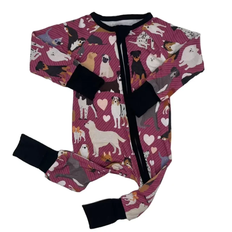 CHINEE-Baby-Girl-Pajamas-Baby-Clothing-Set-Matching-Sleepwear-Kids-Clothing-Bamboo-Pajamas-Manufacturer
