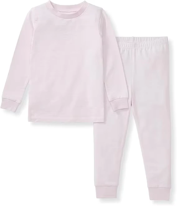 CHINEE Baby Girls Organic Cotton One Piece Footless Sleep & Play Pajamas