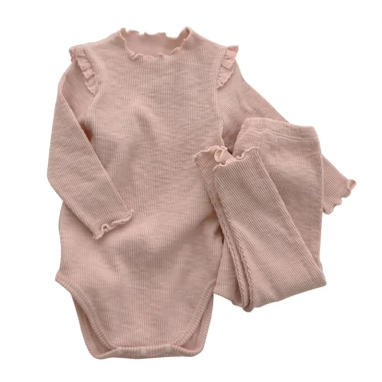 CHINEE-Baby-Rompers-Clothes-Jumpsuit-Children-Sleepwear-2-Pcs-Set-Long-Sleeve-Homewear-Kids-Pajamas-Set