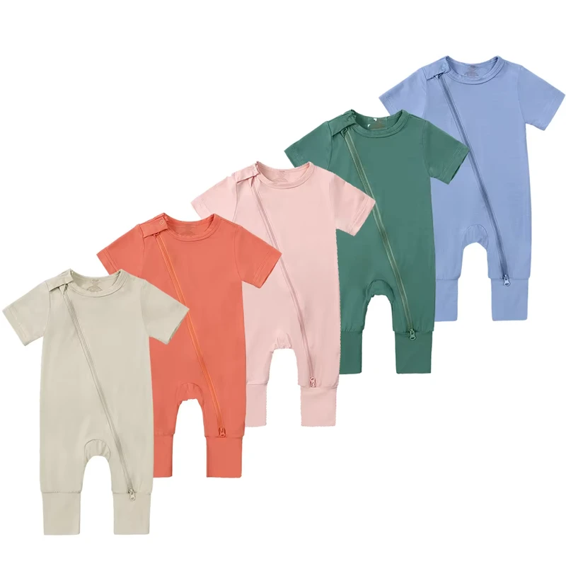CHINEE Baby Rompers High Quality Organic Bamboo Kids Pajamas Super Soft