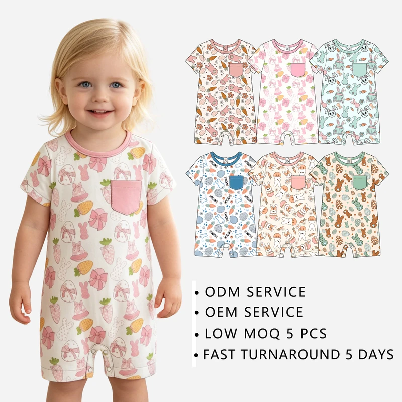CHINEE Bamboo Baby Clothes Newborn Baby Bodysuit Rompers Bamboo Pajamas Kids Clothes Children's Clothing Sets Baby Products Bodysuit