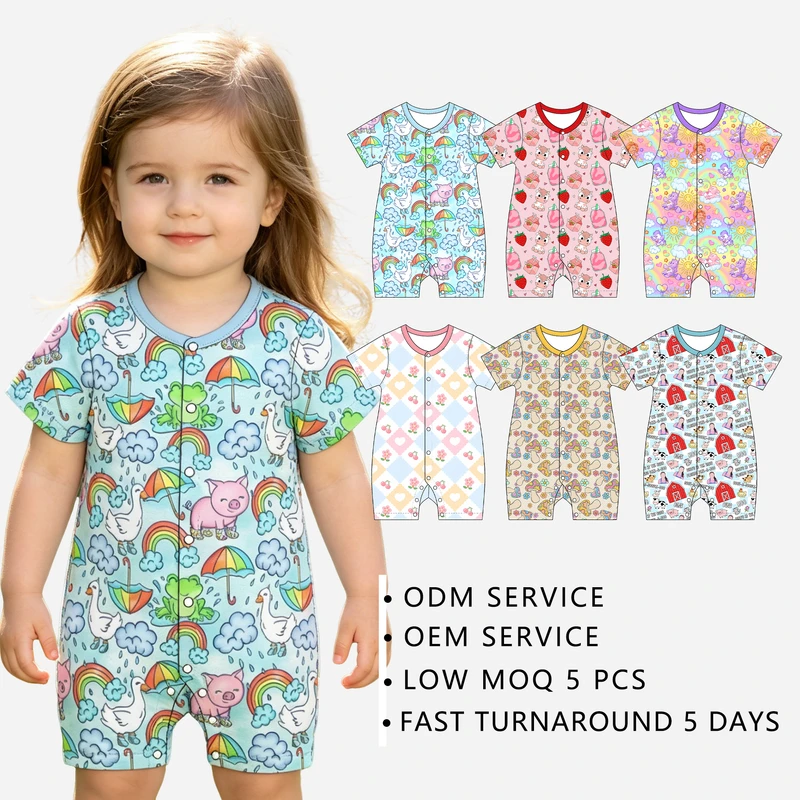 CHINEE Bamboo Clothing Newborn Baby Clothes Baby Rompers Romper Bodysuit Baby Kids Clothes Children's Clothing Sets Bamboo Pajama