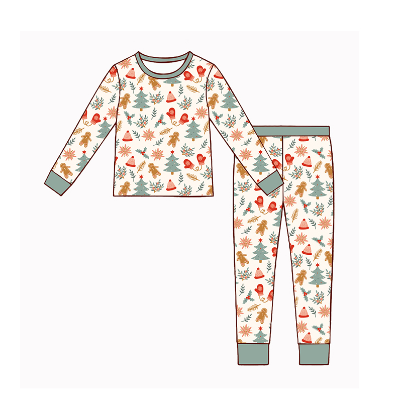 CHINEE Bamboo Kid Pajamas Pyjamas for Kids Custom Eco Friendly Toddler Clothessleep Wear Kid Pajamas Set