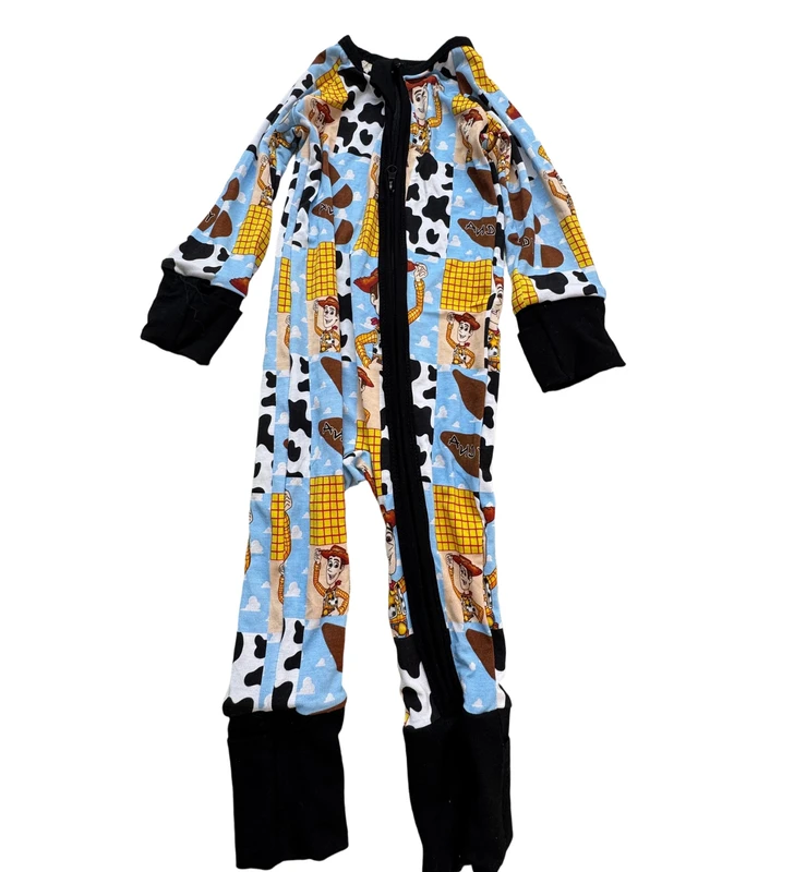 CHINEE Bamboo Kids Pajamas Comfortable Toddler Sleepwear Footie Pajamas and Baby Sleep Sets for Boys and Girl