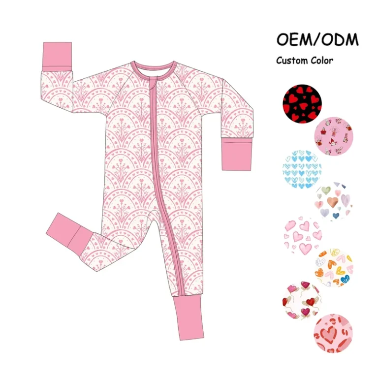 CHINEE-Bamboo-Pajamas-Kids-Girls-and-Boys-Soft-Baby-Jumpsuit-Sleepers-Toddler-Rompers-Clothing