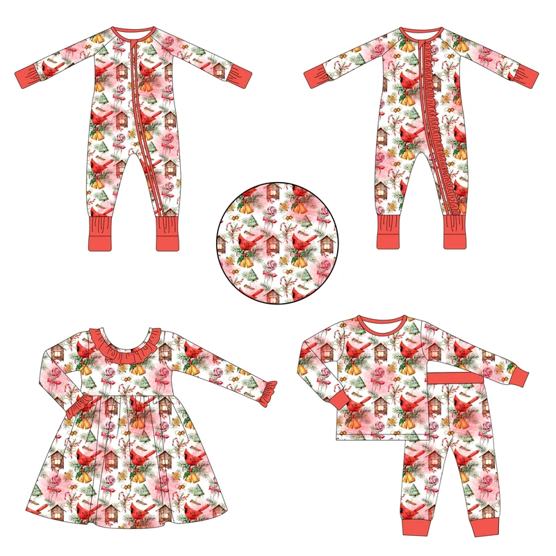 CHINEE Bamboo Toddler Pajamas Eco Friendly Sustainable Spring Unisex 2 Piece Customizable Sleepwear