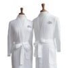 CHINEE Beauty Salon Single Layer White Waffle Bathrobe For SPA