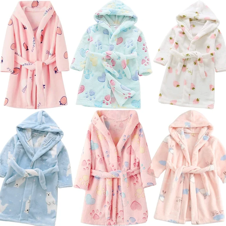 CHINEE-Boys-Girls-Hooded-Robes-Fashion-Girls-Boys-Sleepwear-Pajama-Bathrobes-Winter-Childrens-Warm-Bathrobes