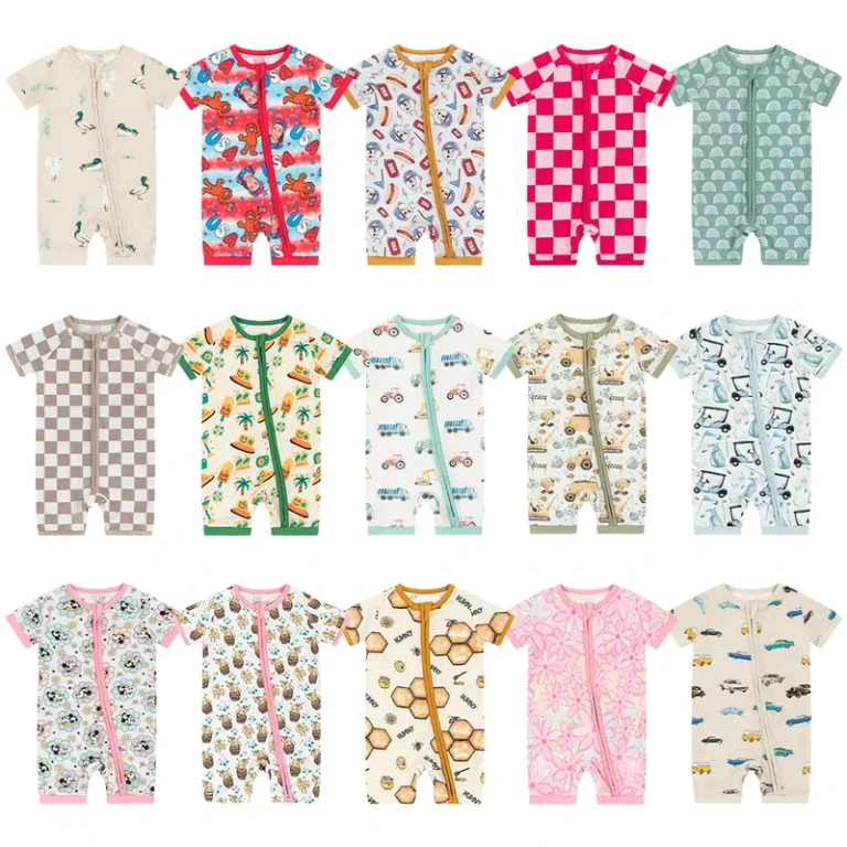CHINEE-Bulk-Summer-Bamboo-Baby-Pajamas-Designer-For-Watchcustom-Name-Hello-Kitty-Baby-Boy-And-Girls-Clothes-1-To-3-Years-Pyjamas-1