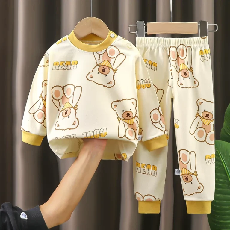 CHINEE-Children-Clothing-Sets-100-Cotton-Kids-Pajamas-Baby-Childrens-Wear-Pyjamas-Sets-for-Boys-Girls-0-1-2-3-4-5-6Years