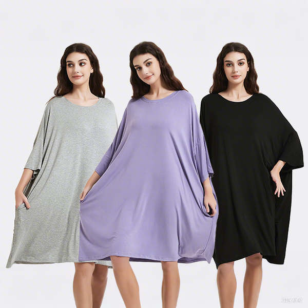 CHINEE China Factory Oversized Sleep Tee Women Plus Sizes Nightgown Summer Unisex Luxury Long Fleece Bathrobe Gift Set OEKO TEX