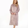 CHINEE China Factory Wholesales Luxurious Fashion Plush Flannel Fleece Bathrobes Custom Printed Business Couple Thermal For Women Plus