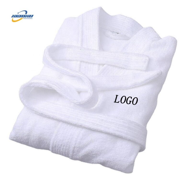 CHINEE China Supplier Custom Terry Bathrobe Wearable Towel Bathrobe Hotel High Quality Bathrobe