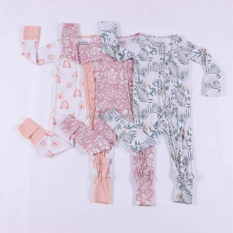 CHINEE-Christmas-Bamboo-Mystery-Box-Baby-Romper-Bamboo-Fiber-Folded-Baby-Girls-Sleeping-Pajamas-For-0-5T-Kids