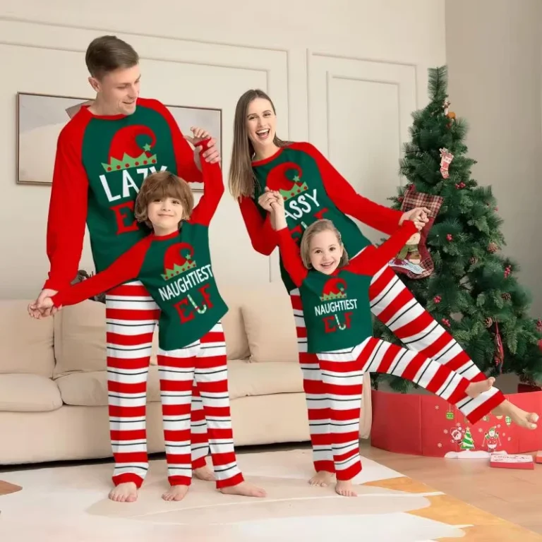 CHINEE-Christmas-Pajamas-Family-Matching-New-Year-Father-Mother-Kids-Baby-Clothes-Set-Dad-Mom-and-Daughter-Son