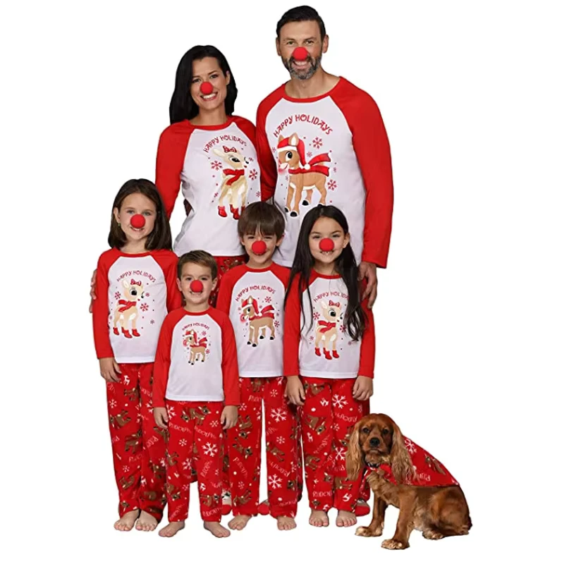 CHINEE Christmas Pijamas Kids Baby Clothes Custom Xmas Christmas Womens Winter Pajamas Matching Family Christmas Pajamas