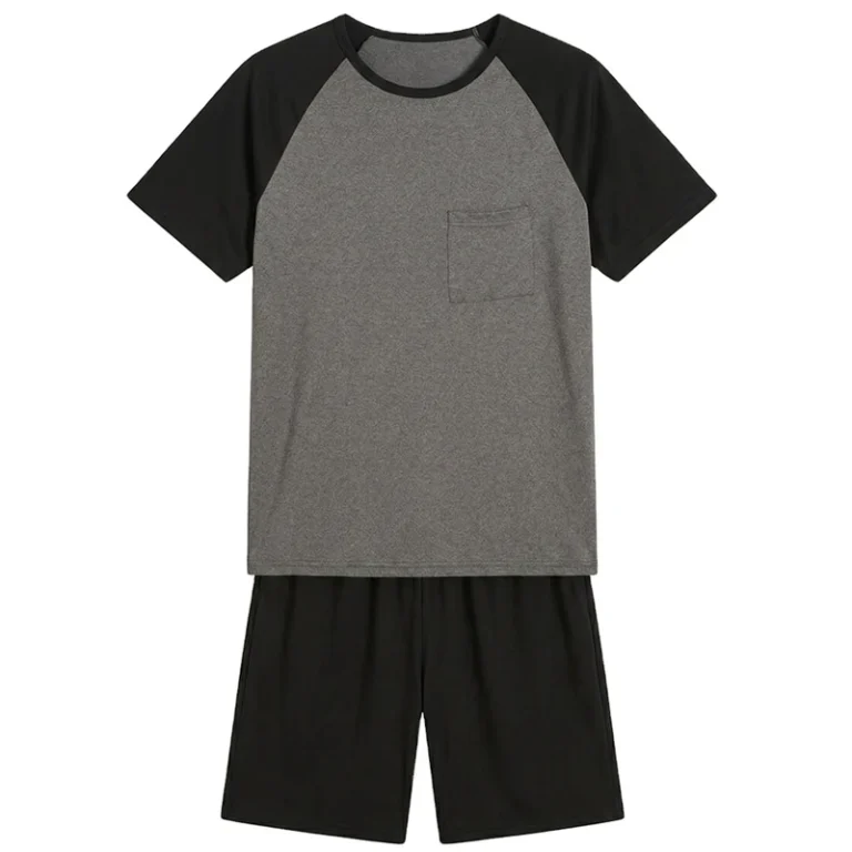 CHINEE-Clothes-Nighty-For-Sexy-Summer-2-Piece-Ultra-Comfortable-Pajamas-Men