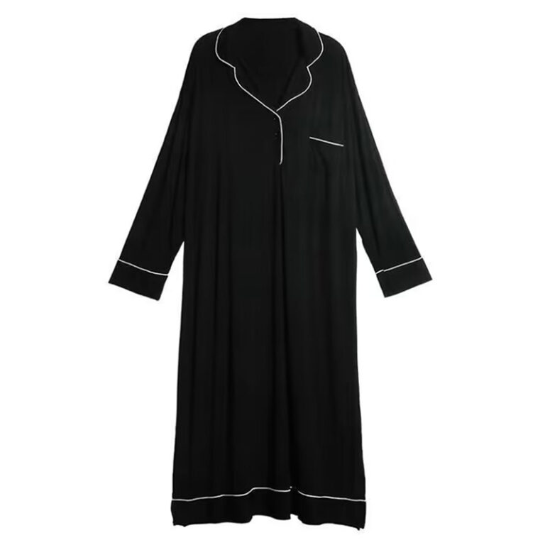 CHINEE-Clothing-Manufacturers-Custom-Spring-and-Autumn-Long-sleeved-Lapel-Womens-Dress-Ladies-Clothes-Womens-Nightdress