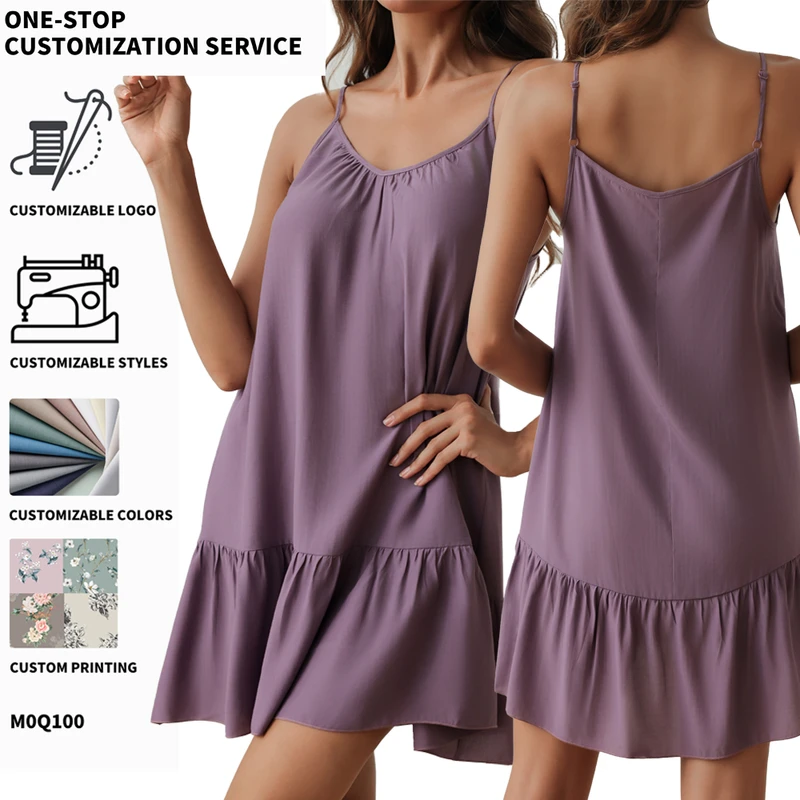 CHINEE Cloud Cotton Sleepwear Women Super Soft Comfortable Casual Home Night Dress