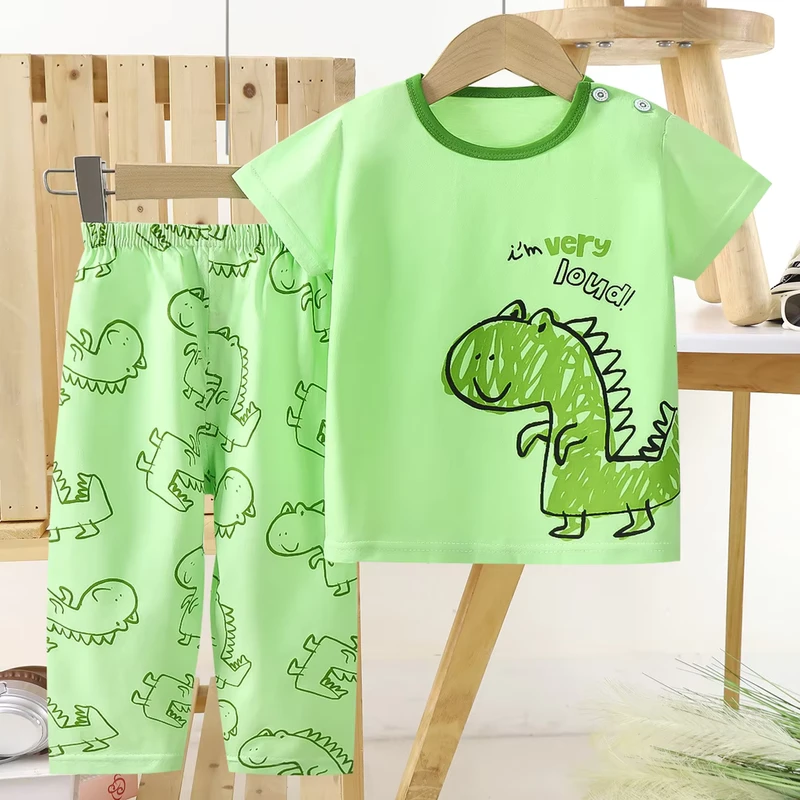 CHINEE Comfortable All Cotton Safe Soft Zipper Closure Kids Sleeveless Rompers Autumn Baby Boys Girls Home Sleepwear