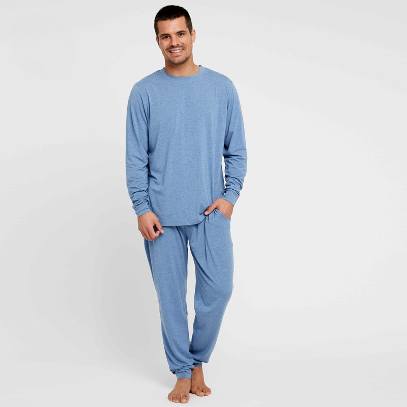 CHINEE Cotton Jersey Loungewear for Men Custom Pyjama Men Loungewear Men Pyjamas Fall Pajamas Eco friendly Pijama