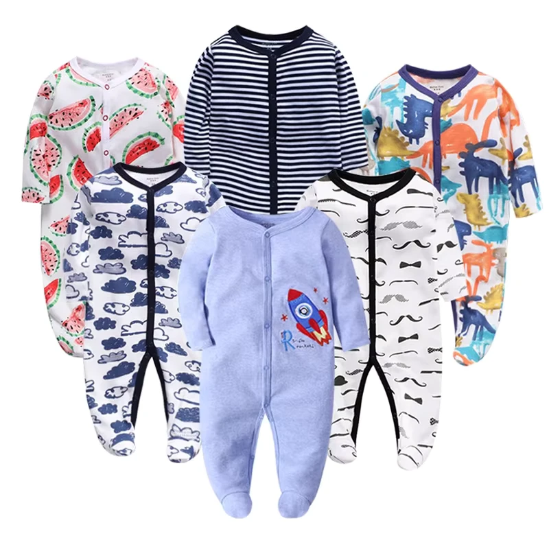 CHINEE Cotton New Born Jumpsuit Romper Baby Clothes Girl Boy Kid Pajama Sleepsuits