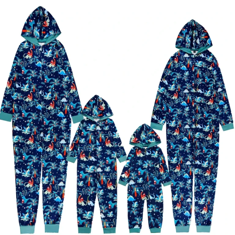 CHINEE-Cotton-matching-family-christmas-pajamas-parent-child-suit-sleepwear