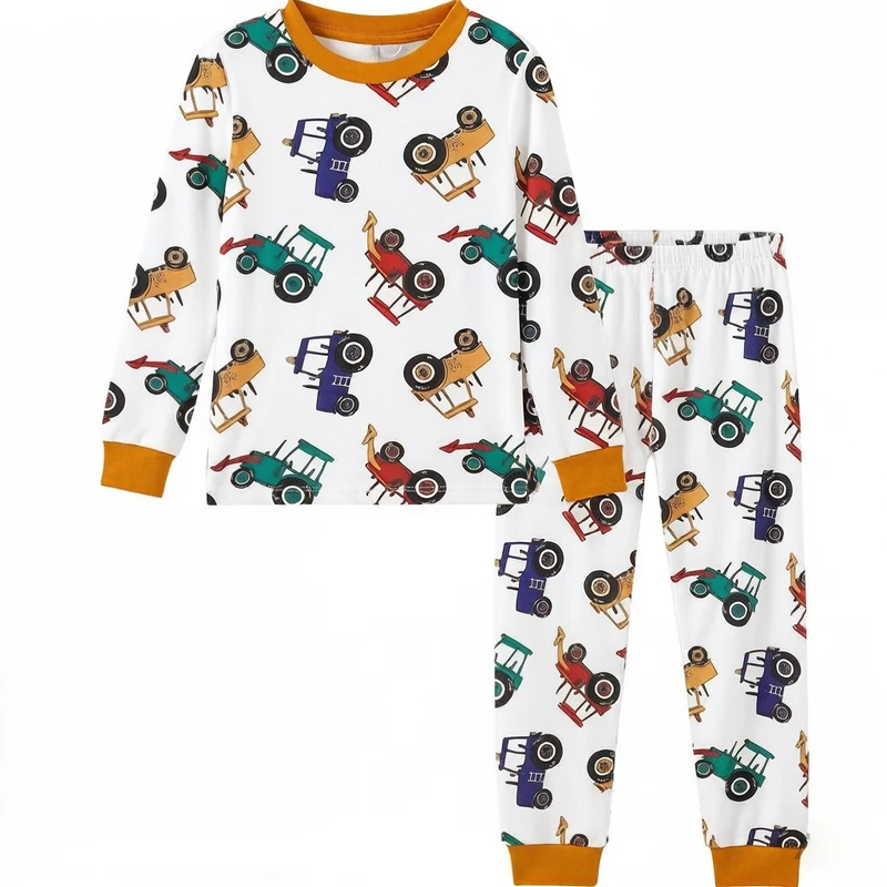 CHINEE Custom Bamboo Infant & Toddler Pajama Sets Snug Fit Pjs for Kids Comfort Sleepwear