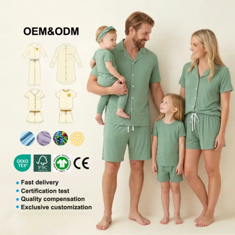 CHINEE-Custom-Bamboo-Pajamas-Family-Matching-Womens-Pajama-Set-Breathable-Cotton-Bamboo-Pajama-Set-Women-Plus-Size-Loungewear-Set