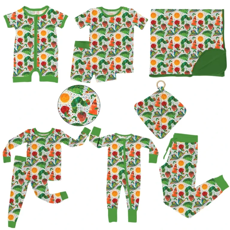 CHINEE-Custom-Bamboo-Pajamas-Infant-Comfortable-Mommy-and-Me-Set-Women-Sleepwear-Matching-Family-Bamboo-Pajamas-Set