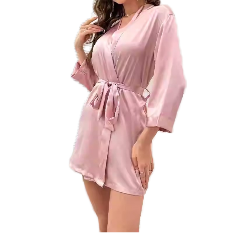 CHINEE-Custom-Bridesmaid-Robes-Ice-Silk-Embroidery-Wedding-Sleepwear-Wedding-Satin-Pajama-Set-for-Women