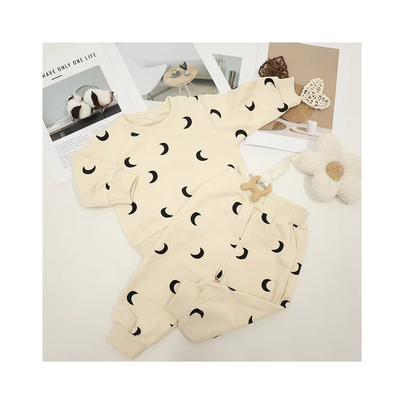 CHINEE Custom Cotton Pajama Set for Girls Kids Winter Sleepwear Baby Underwear Bamboo Material