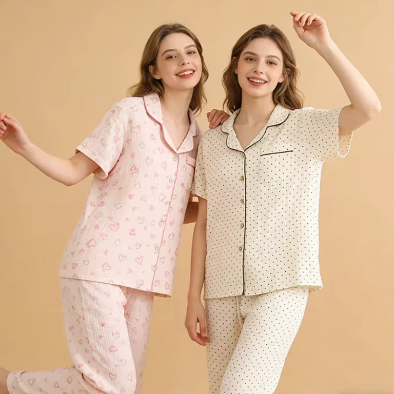 CHINEE-Custom-Cotton-Print-Pajama-Set-Long-Sleeve-Soft-Loungewear-Women-Family-Matching-Pyjamas-Home-Wear-1